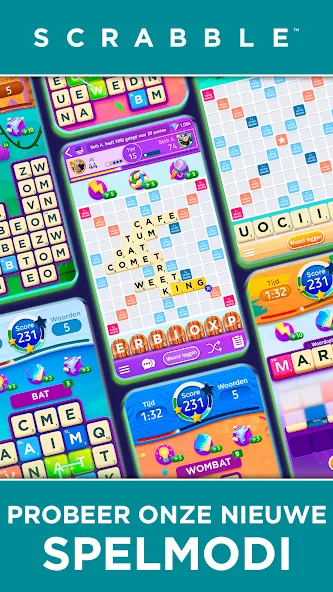 Scrabble® GO - Woordspel (Скрэббл ГО)  [МОД Много денег] Screenshot 3
