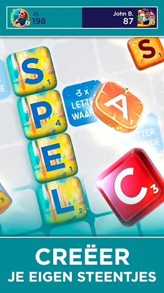 Scrabble® GO - Woordspel (Скрэббл ГО)  [МОД Много денег] Screenshot 4