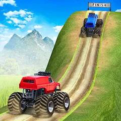 Скачать взломанную Rock Crawling: Racing Games 3D (Роккраулинг)  [МОД Menu] - последняя версия apk на Андроид