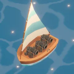 Скачать взломанную Merge Pirates (Мердж Пираты)  [МОД Mega Pack] - полная версия apk на Андроид