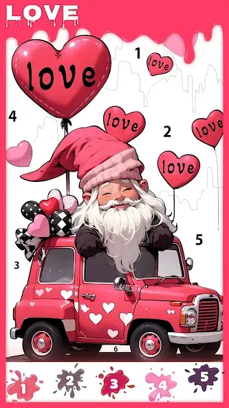 Paint Color: Color by number  [МОД Menu] Screenshot 3