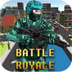 Скачать взлом Pixel Combat: Battle Royale (Пиксельный бой)  [МОД Unlocked] - полная версия apk на Андроид