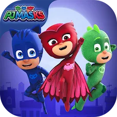 Взлом PJ Masks™: Moonlight Heroes  [МОД Все открыто] - стабильная версия apk на Андроид