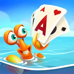 Взлом Undersea Solitaire Tripeaks (Андерси Солитэр Трипикс)  [МОД Много монет] - стабильная версия apk на Андроид