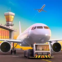 Скачать взлом Airport Simulator: Tycoon Inc. (Эйрпорт Симулятор)  [МОД Много монет] - последняя версия apk на Андроид