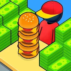Скачать взломанную My Burger Shop: Burger Games (Май Бургер Шоп Игры)  [МОД Mega Pack] - полная версия apk на Андроид