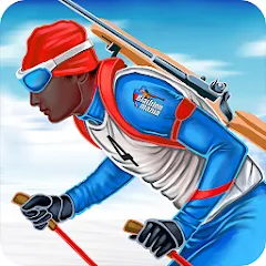 Взломанная Biathlon Mania (Биатлон Мания)  [МОД Много монет] - полная версия apk на Андроид