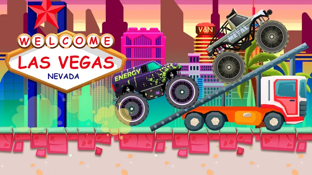 Monster Truck Vlad & Niki  [МОД Mega Pack] Screenshot 5