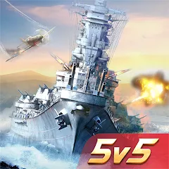 Взломанная Warship Fury  [МОД Много денег] - стабильная версия apk на Андроид