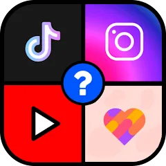 Скачать взломанную Угадай блогера - Викторина  [МОД Menu] - стабильная версия apk на Андроид