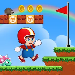 Взломанная Super Mano : Adventure Jump (упер кэт ган)  [МОД Много денег] - полная версия apk на Андроид