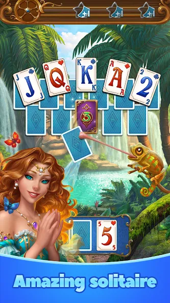 Magic Story of Solitaire Cards  [МОД Unlocked] Screenshot 1