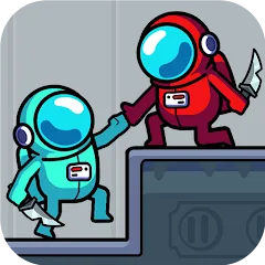 Взломанная We're Impostors: Kill Together  [МОД Все открыто] - стабильная версия apk на Андроид