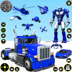 Скачать взлом Truck Game - Car Robot Games  [МОД Бесконечные деньги] - последняя версия apk на Андроид