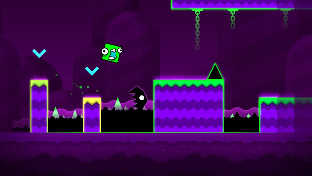 Geometry Dash World (Геометри Дэш Ворлд)  [МОД Меню] Screenshot 1