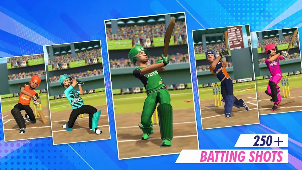 RVG Real World Cricket Game 3D (РВГ Реальная Мировая Крикетная Игра 3D)  [МОД Бесконечные монеты] Screenshot 4
