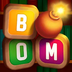 Взломанная Wordboom - Online Word Game  [МОД Бесконечные монеты] - последняя версия apk на Андроид