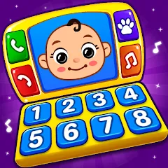 Взлом Baby Games: Piano & Baby Phone (Бейби Геймс)  [МОД Много монет] - полная версия apk на Андроид