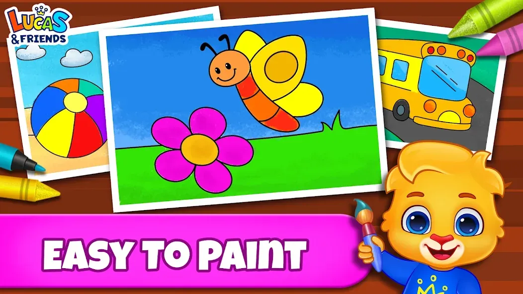 Coloring Games: Color & Paint  [МОД Unlimited Money] Screenshot 1