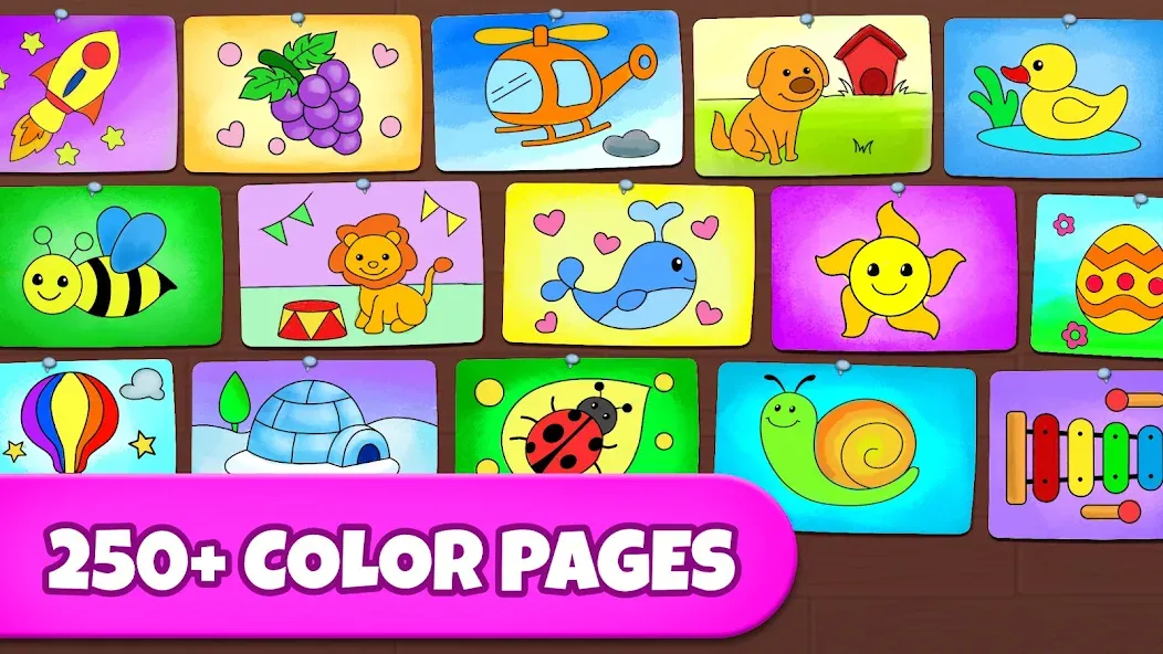 Coloring Games: Color & Paint  [МОД Unlimited Money] Screenshot 4