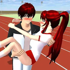 Скачать взломанную School Queen Simulator (Скул Квин Симулятор)  [МОД Mega Pack] - последняя версия apk на Андроид