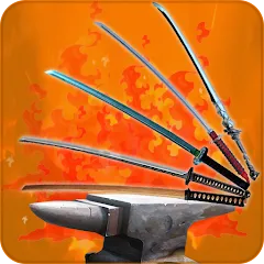 Взломанная Katana Collection : blacksmith  [МОД Mega Pack] - полная версия apk на Андроид