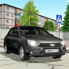 Взлом Лада Гранта. Игра про машины  [МОД Много денег] - стабильная версия apk на Андроид