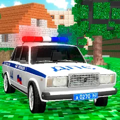 Скачать взлом Стив ВАЗ 2107 ДПС Лада Семерка  [МОД Mega Pack] - последняя версия apk на Андроид