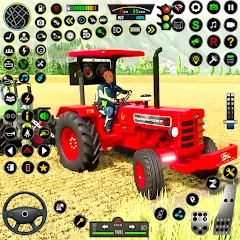 Скачать взлом Indian Tractor Simulator Games  [МОД Mega Pack] - полная версия apk на Андроид