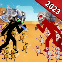 Скачать взлом Stickman Battle 2: Empires War (Стикмен Битва 2)  [МОД Unlimited Money] - последняя версия apk на Андроид