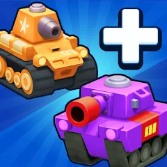 Взлом Merge Tanks - Battle Game (Мердж Танкс)  [МОД Все открыто] - полная версия apk на Андроид