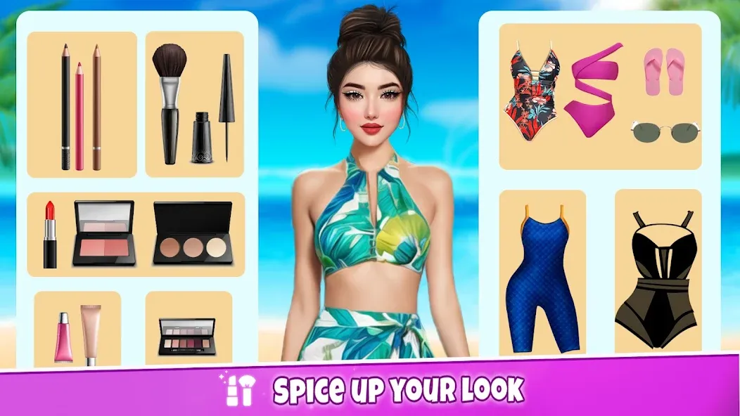 Fashion Artist: Makeup Game  [МОД Все открыто] Screenshot 5
