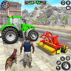 Взломанная Indian Tractor Driving Game 3D (Фарминг Геймс)  [МОД Бесконечные деньги] - стабильная версия apk на Андроид
