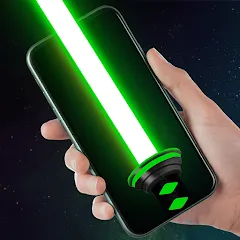 Взломанная Lightsaber Gun Simulator  [МОД Бесконечные монеты] - полная версия apk на Андроид