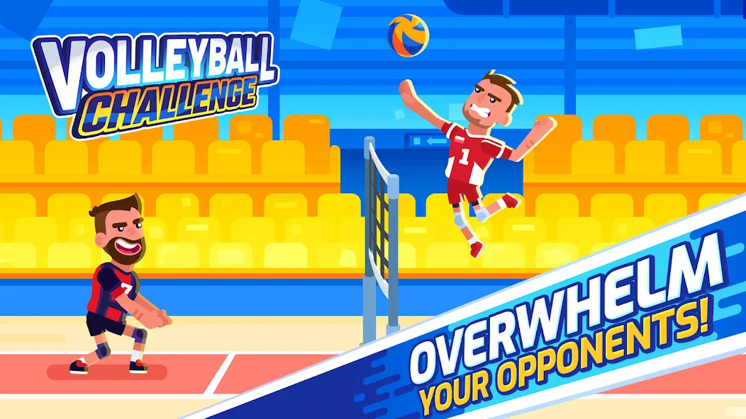 Volleyball Challenge 2024  [МОД Много монет] Screenshot 1