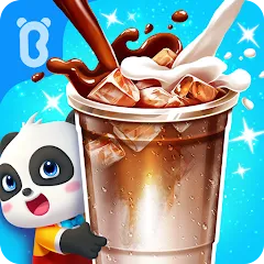 Взломанная Baby Panda’s Summer: Café  [МОД Mega Pack] - стабильная версия apk на Андроид