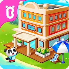 Скачать взломанную Baby Panda’s Summer: Vacation  [МОД Mega Pack] - стабильная версия apk на Андроид