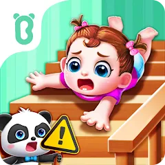 Взлом Baby Panda Home Safety  [МОД Menu] - последняя версия apk на Андроид