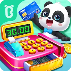 Скачать взлом Baby Panda's Supermarket  [МОД Меню] - полная версия apk на Андроид