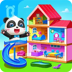 Скачать взлом Baby Panda's House Games  [МОД Бесконечные монеты] - последняя версия apk на Андроид