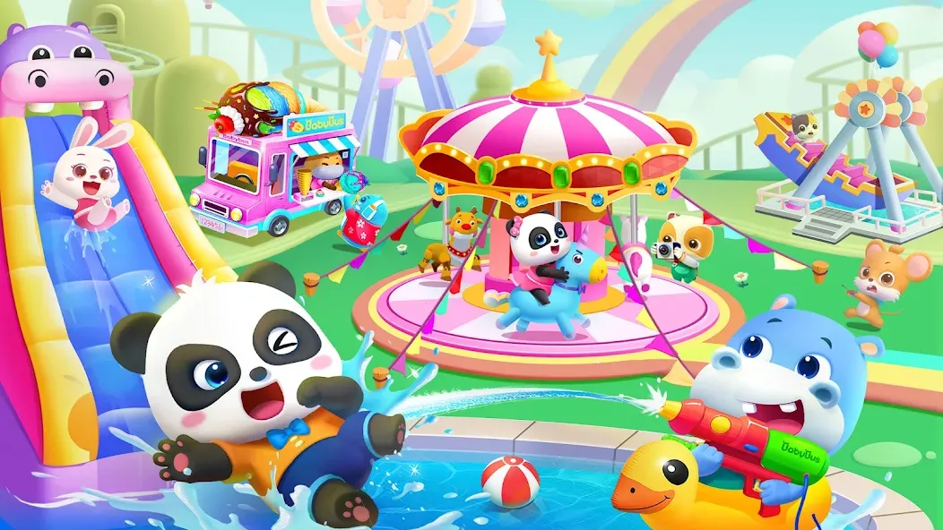 Baby Panda World: Kids Games  [МОД Много монет] Screenshot 2