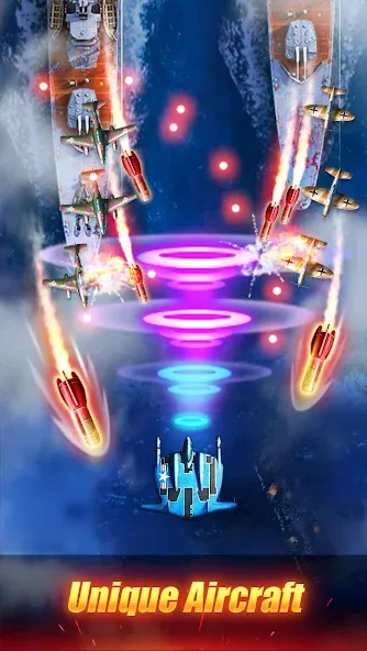 Sky Survivor: WWII Aircraft Sh (Скай Сурвайвер)  [МОД Все открыто] Screenshot 2