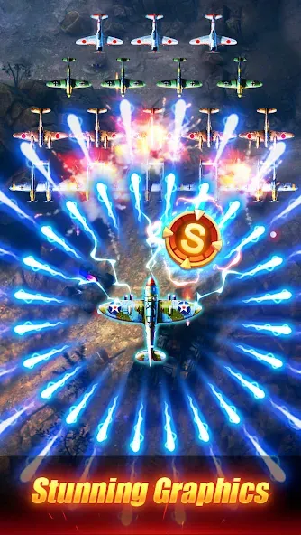 Sky Survivor: WWII Aircraft Sh (Скай Сурвайвер)  [МОД Все открыто] Screenshot 5