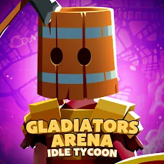 Скачать взломанную Gladiators Arena: Idle Tycoon (Гладиаторская арена)  [МОД Бесконечные деньги] - последняя версия apk на Андроид