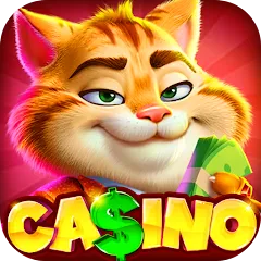Взлом Fat Cat Casino - Slots Game (Фэт Кэт Казино)  [МОД Много денег] - полная версия apk на Андроид