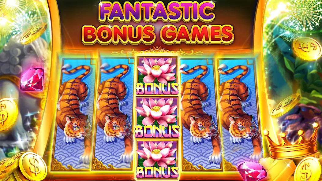 777 casino games - slots games  [МОД Много монет] Screenshot 3