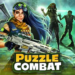 Скачать взлом Puzzle Combat: Match-3 RPG (Пазл Комбат)  [МОД Unlocked] - стабильная версия apk на Андроид