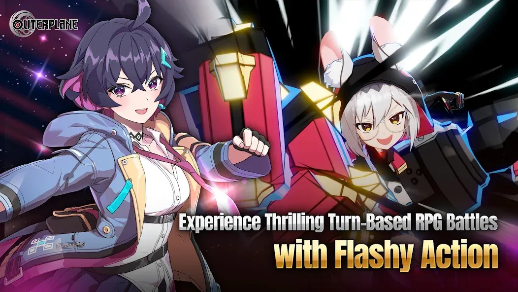OUTERPLANE - Strategy Anime (АУТЕРПЛЕЙН)  [МОД Бесконечные монеты] Screenshot 3