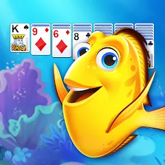 Скачать взломанную Solitaire: Fish Master (Солитер)  [МОД Бесконечные деньги] - последняя версия apk на Андроид