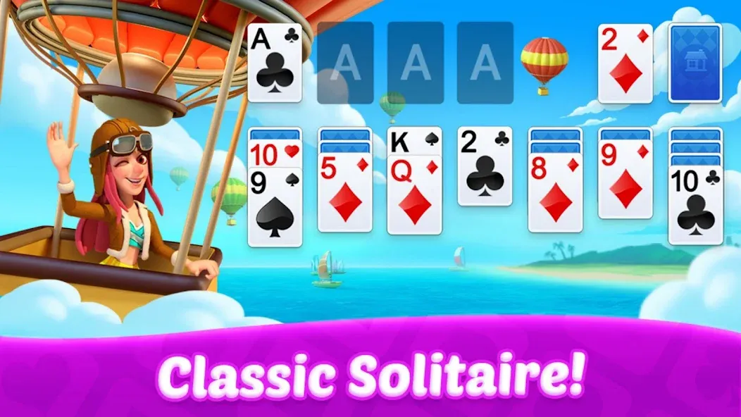 Solitaire: Card Games  [МОД Mega Pack] Screenshot 2